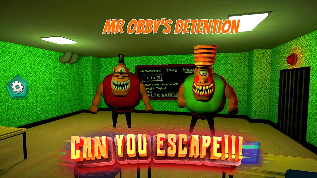 Mr Obby's Detention [МОД Unlimited Money] Screenshot 1
