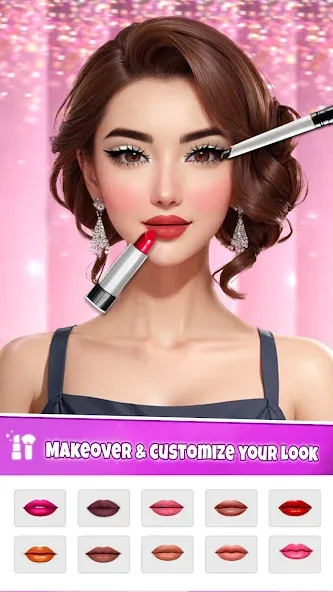 Fashion Artist: Makeup Game [МОД Много денег] Screenshot 1