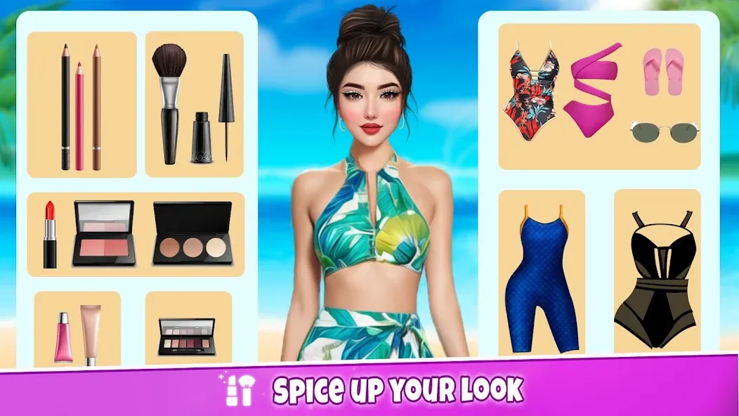 Fashion Artist: Makeup Game [МОД Много денег] Screenshot 5