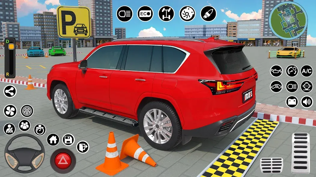 Real Car Parking : Prado Games [МОД Бесконечные монеты] Screenshot 1
