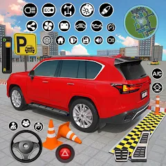 Скачать взломанную Real Car Parking : Prado Games  [МОД Бесконечные монеты]