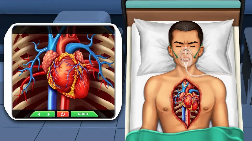 Surgery Simulator Doctor Game [МОД Много монет] Screenshot 3