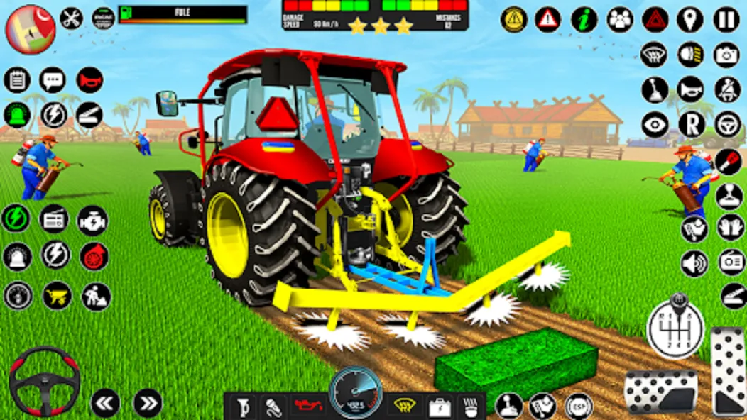 Indian Tractor Driving Game 3D (Фарминг Геймс) [МОД Бесконечные монеты] Screenshot 5