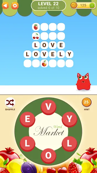 Word Market [МОД Много денег] Screenshot 3
