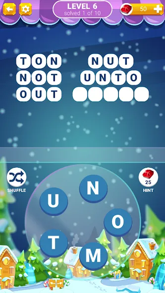Word Connection: Puzzle Game [МОД Mega Pack] Screenshot 1