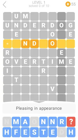Word Tower Crosswords [МОД Menu] Screenshot 3