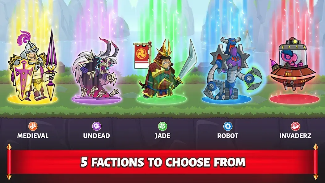 Tower Conquest: Tower Defense [МОД Menu] Screenshot 3