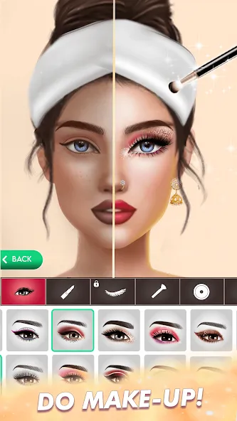 Makeup, Fashion Dress up Games [МОД Все открыто] Screenshot 1