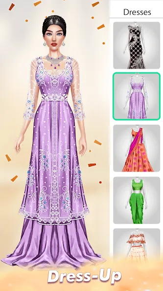 Makeup, Fashion Dress up Games [МОД Все открыто] Screenshot 3