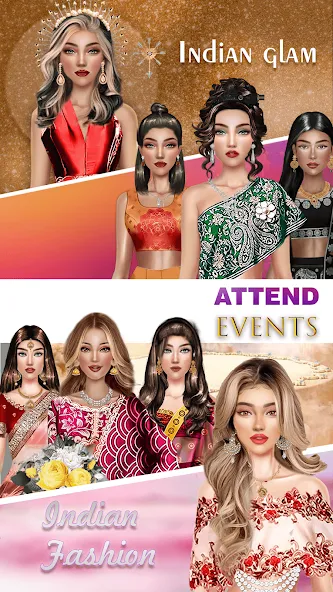 Makeup, Fashion Dress up Games [МОД Все открыто] Screenshot 5