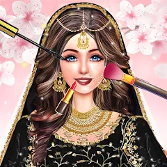 Скачать взломанную Makeup, Fashion Dress up Games  [МОД Все открыто]