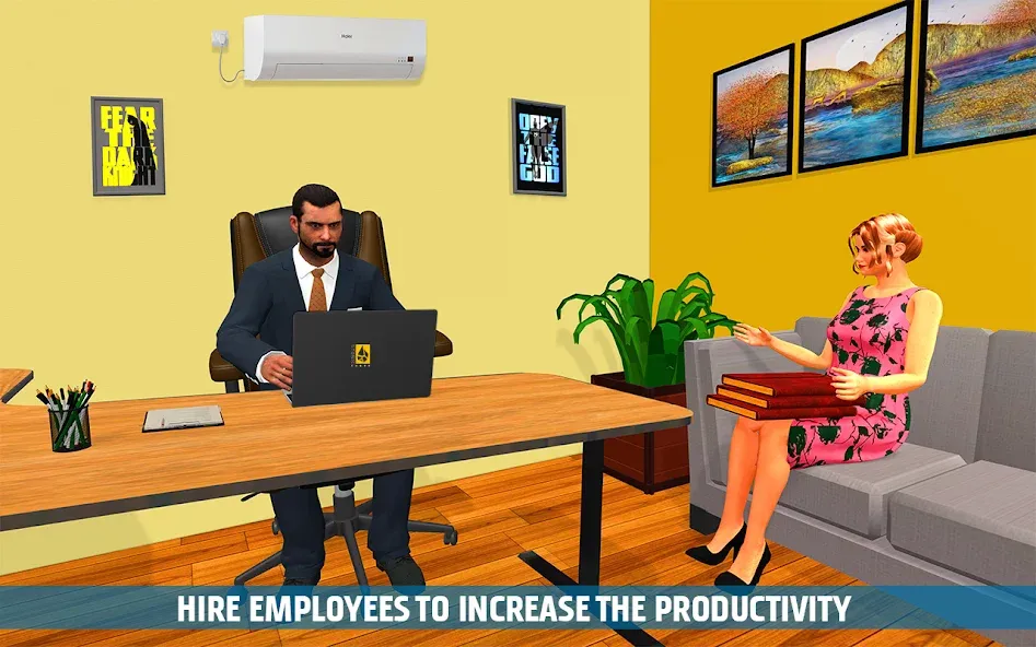 Virtual HR Manager Job Games [МОД Все открыто] Screenshot 1