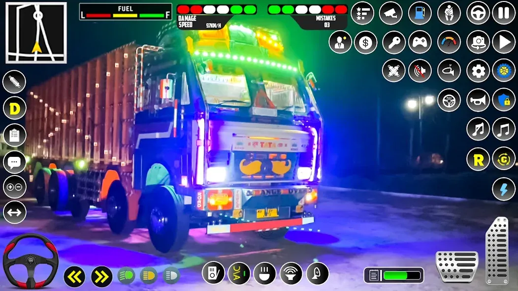 Indian Truck Driver Simulator [МОД Unlocked] Screenshot 1
