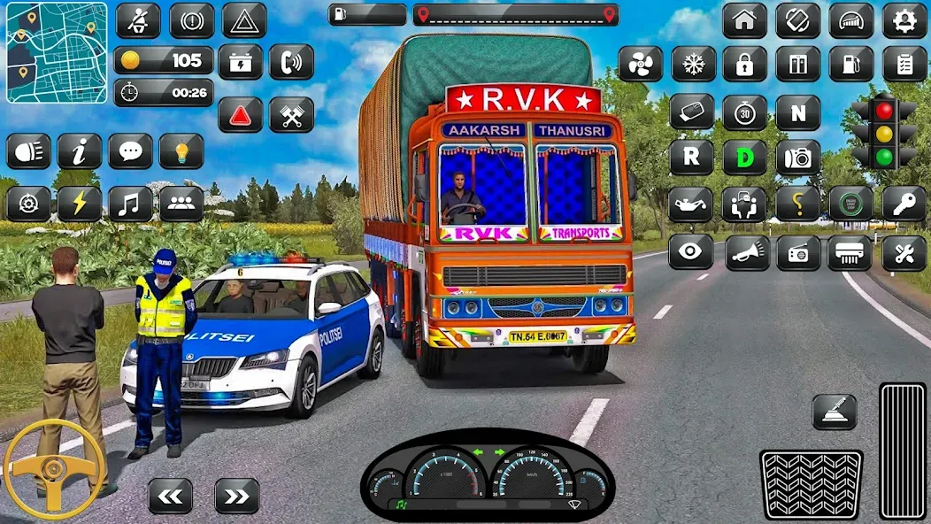 Indian Truck Driver Simulator [МОД Unlocked] Screenshot 5