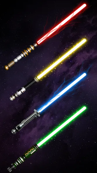 Lightsaber Gun Simulator [МОД Много монет] Screenshot 1