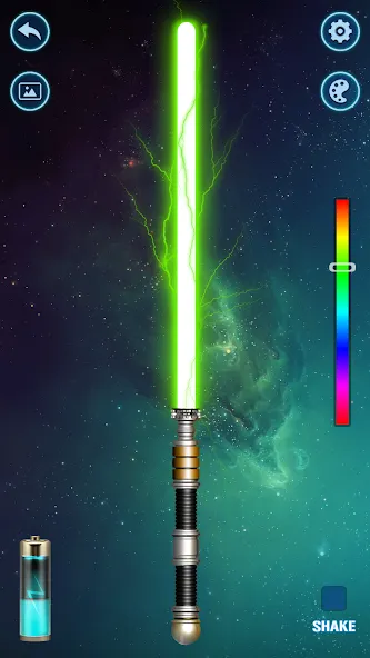 Lightsaber Gun Simulator [МОД Много монет] Screenshot 3