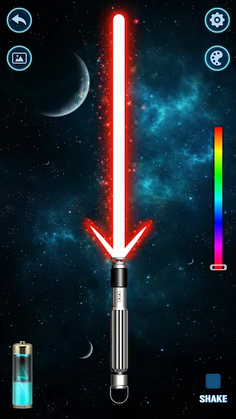 Lightsaber Gun Simulator [МОД Много монет] Screenshot 4