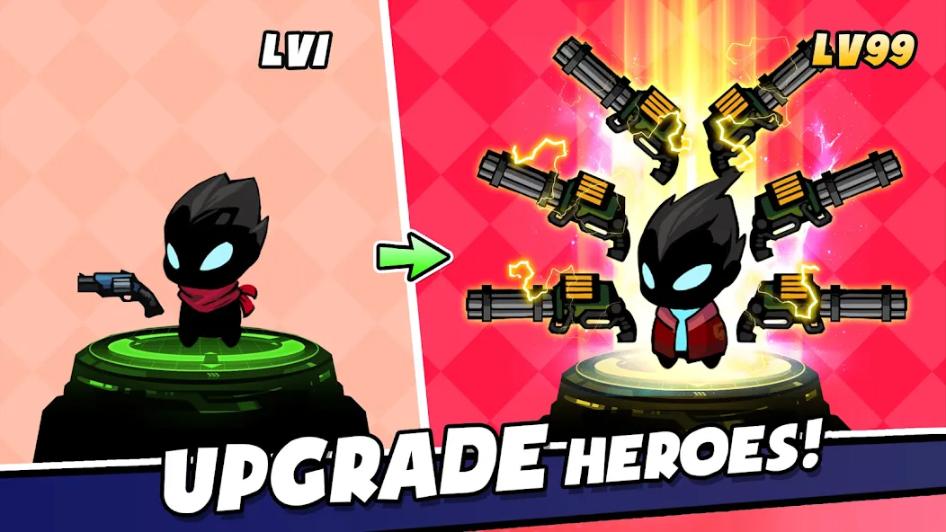 Shadow Survivor: Shooting Game (Шедов выживание) [МОД Menu] Screenshot 2