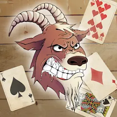 Скачать взлом Card Game Goat  [МОД Все открыто]