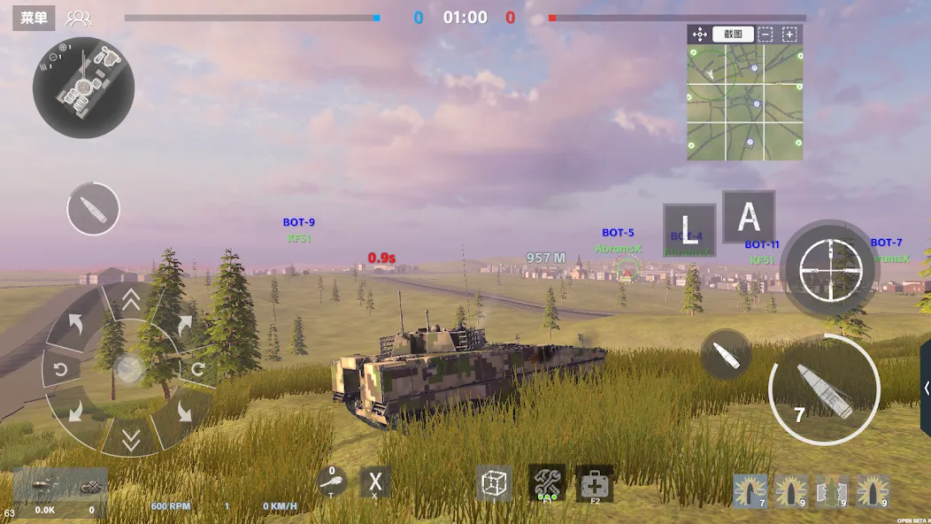 Panzer War (Панцер Вар) [МОД Много монет] Screenshot 1