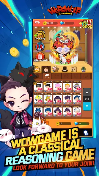 Werewolf-Wowgame (Вервульф) [МОД Menu] Screenshot 3