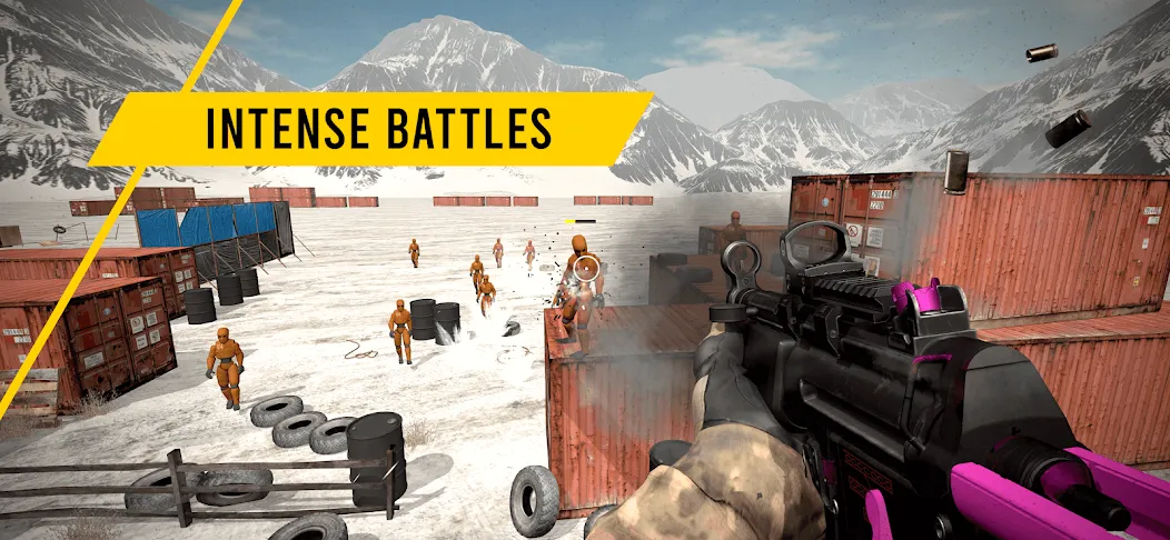 GUNSIM - 3D FPS Shooting Guns (ГУНСИМ) [МОД Бесконечные монеты] Screenshot 4