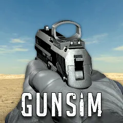 Взлом GUNSIM - 3D FPS Shooting Guns (ГУНСИМ)  [МОД Бесконечные монеты]
