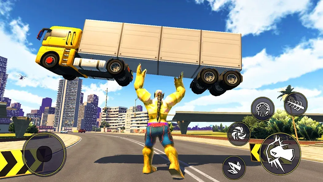 Super City Hero:superhero Game (упер Сити Герой) [МОД Mega Pack] Screenshot 2