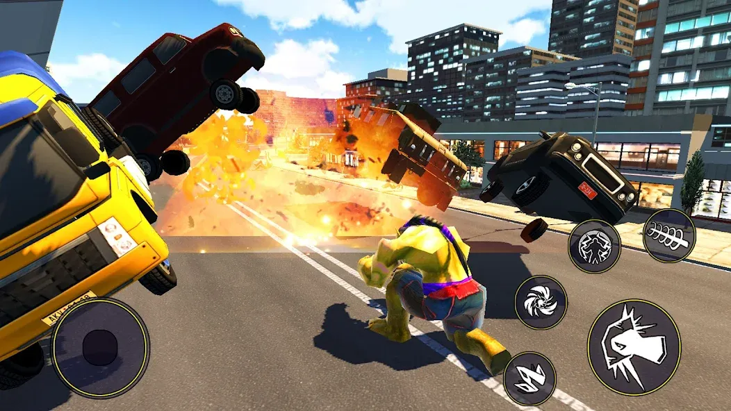 Super City Hero:superhero Game (упер Сити Герой) [МОД Mega Pack] Screenshot 3