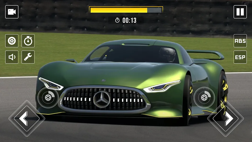 Drive Mercedes Benz Vision Car (Драйв Мерседес Бенц Вижн Кар) [МОД Бесконечные монеты] Screenshot 3