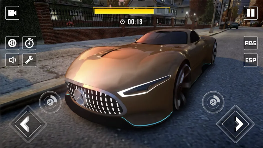 Drive Mercedes Benz Vision Car (Драйв Мерседес Бенц Вижн Кар) [МОД Бесконечные монеты] Screenshot 4