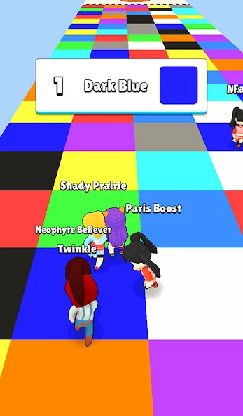 Fall Party.io: Match Race [МОД Unlimited Money] Screenshot 2