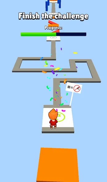 Fall Party.io: Match Race [МОД Unlimited Money] Screenshot 5