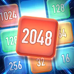 Взломанная 2048™ Merge Block Puzzle (Слияние блочных головоломок)  [МОД Бесконечные монеты]