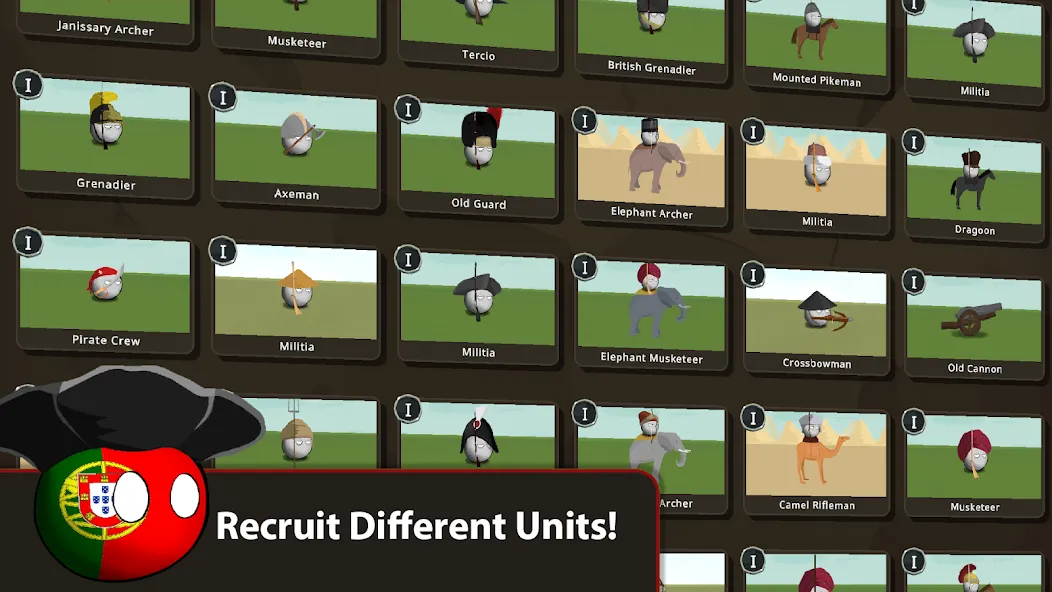 Countryballs at War (Кантриболс эт вор) [МОД Все открыто] Screenshot 2