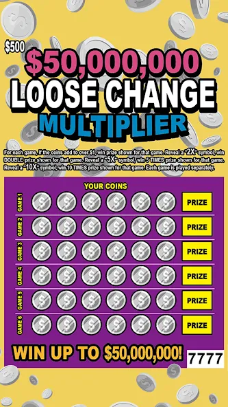 Scratch Off Lottery Scratchers [МОД Все открыто] Screenshot 2