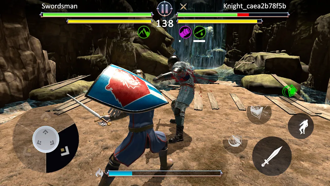Knights Fight 2: New Blood (На русский язык это будет Найтс Файт 2) [МОД Unlocked] Screenshot 1