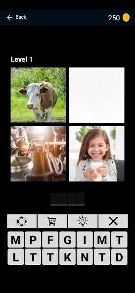 Puzzle: 4 pics 1 word offline [МОД Unlimited Money] Screenshot 3