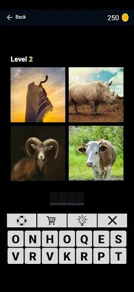 Puzzle: 4 pics 1 word offline [МОД Unlimited Money] Screenshot 5