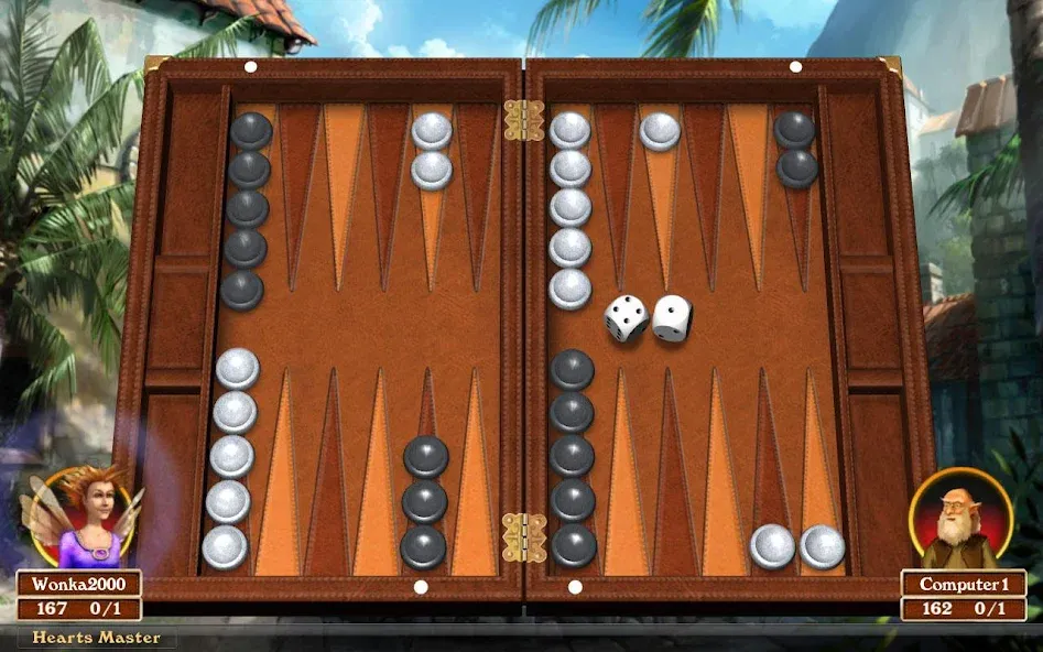 Hardwood Backgammon (Хардвуд Бэкгаммон) [МОД Бесконечные деньги] Screenshot 1