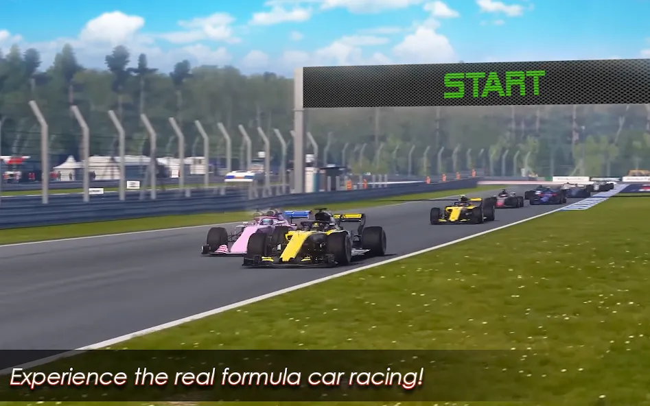 Formula car racing Real car (Формула гонок на автомобилях Реальный автомобиль) [МОД Menu] Screenshot 4