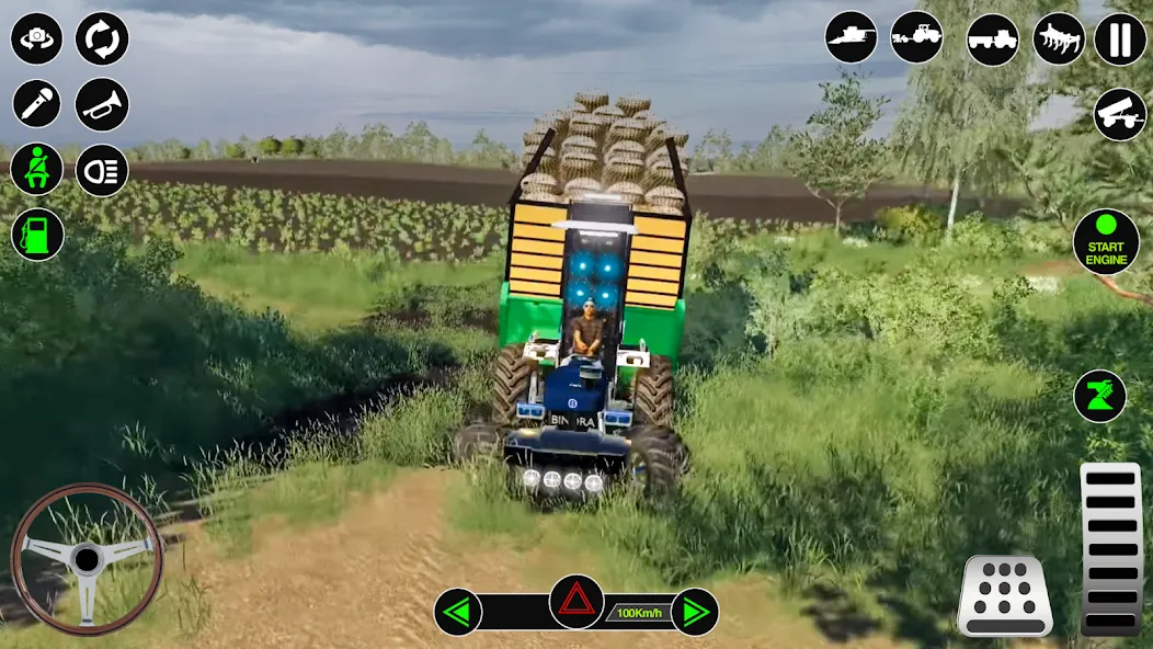Farming Tractor Simulator Game [МОД Mega Pack] Screenshot 4