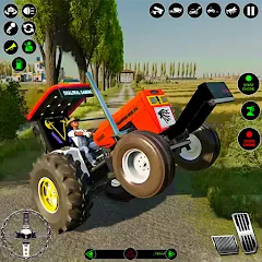 Скачать взломанную Farming Tractor Simulator Game  [МОД Mega Pack]