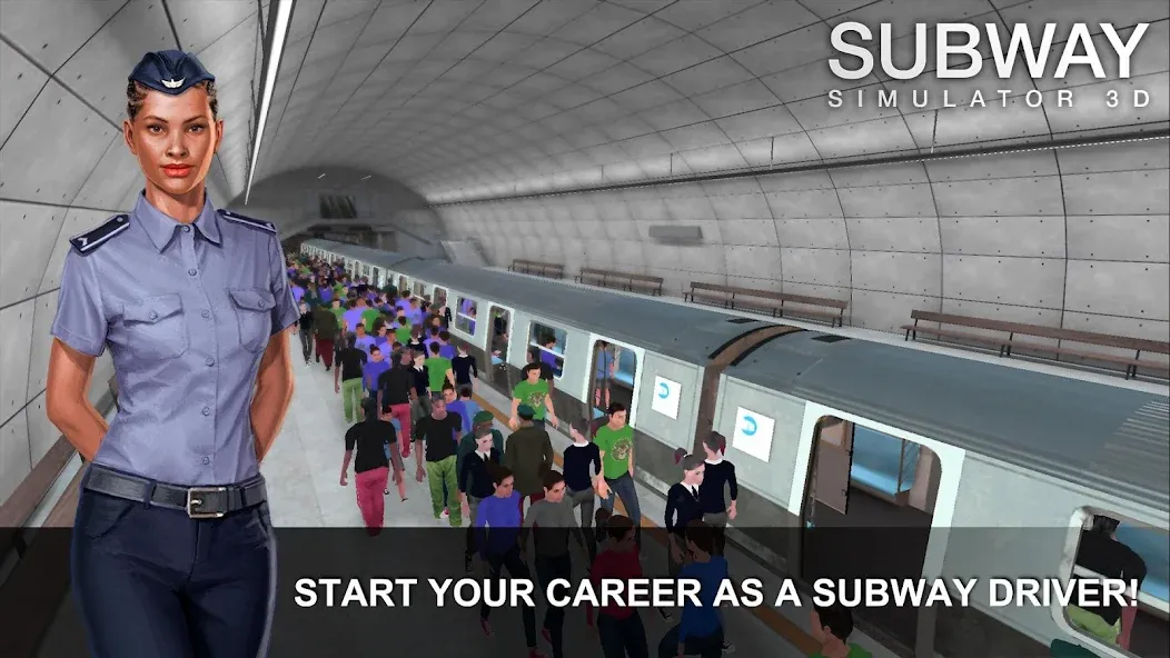 Subway Simulator 3D [МОД Все открыто] Screenshot 1