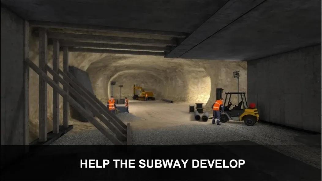 Subway Simulator 3D [МОД Все открыто] Screenshot 5