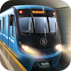 Взломанная Subway Simulator 3D  [МОД Все открыто]