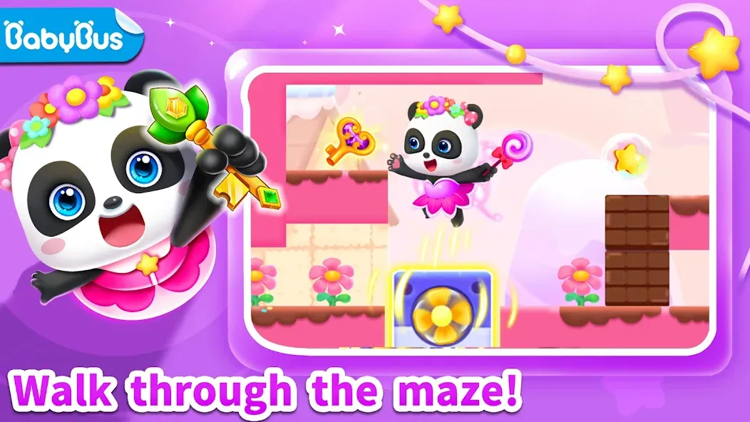 Little Panda’s Jewel Adventure [МОД Unlimited Money] Screenshot 1