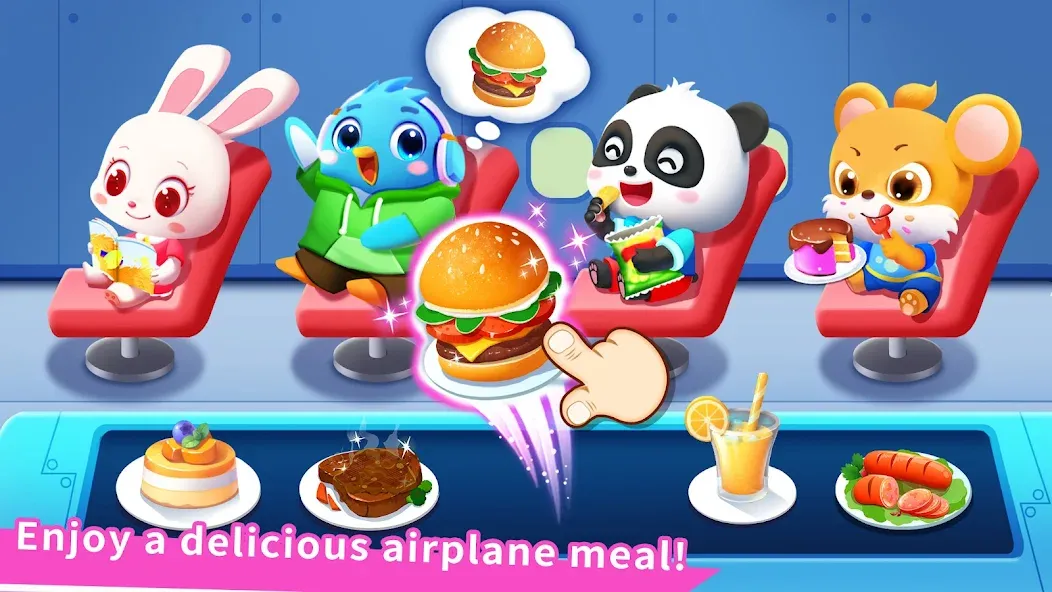 Baby Panda's Airport [МОД Много денег] Screenshot 2