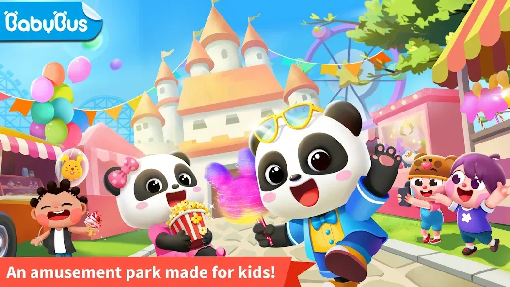 Baby Panda's Fun Park [МОД Меню] Screenshot 1