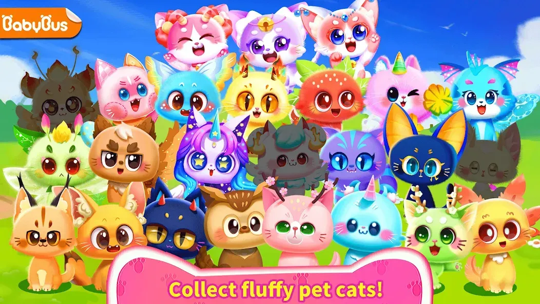 Little Panda's Cat Game [МОД Mega Pack] Screenshot 1